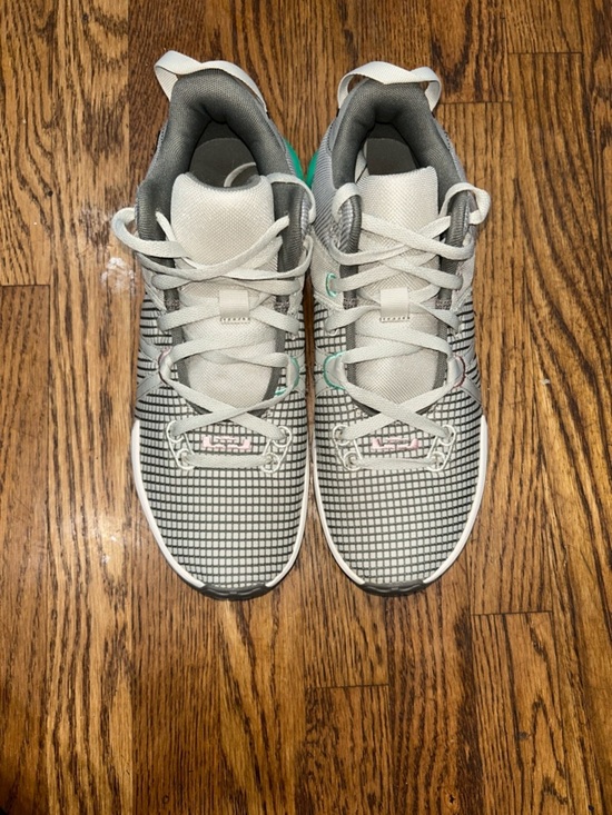 Nike LeBron Witness VII HO 22 Gray/Teal Performance Training Shoes Men’s 11.5 main image 5